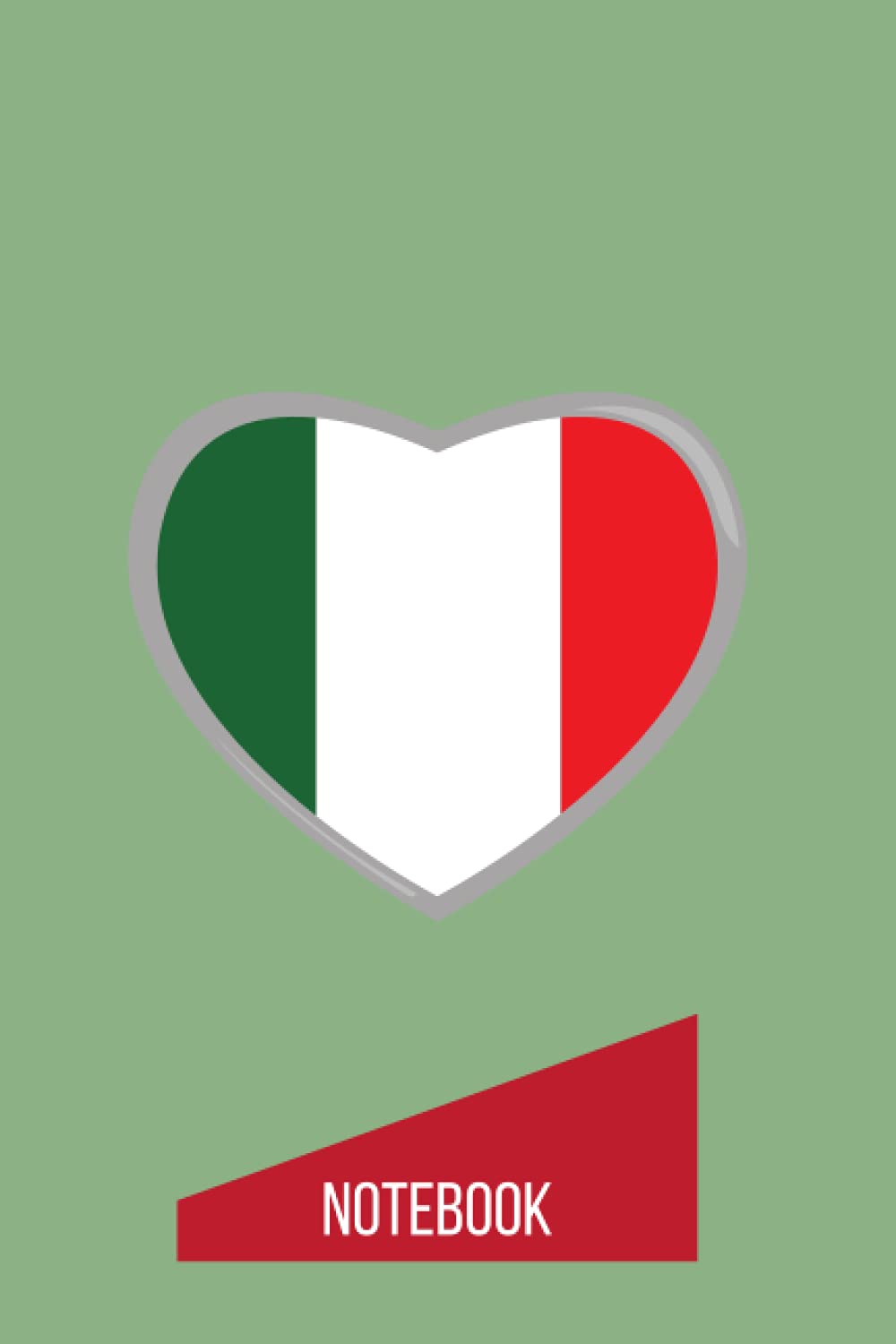 Italian Notebook: blank lined composition journal | Italian notebook | 100 pages