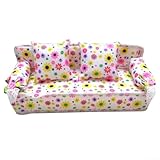 Donnez vie à votre maison de poupée : rendez votre maison de poupée plus réaliste et dynamique avec cet ensemble de meubles. Le canapé rose ajoute une sensation confortable et confortable, donnant vie à votre maison de poupée.