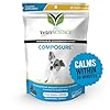 VETRISCIENCE Composure Calming Treats for Small Dogs and Puppies Anxiety Separation Stress Thunder and Barking Yummy Chews Pets Love 30 Chews
