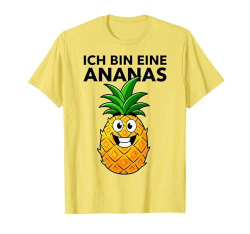 Ananas Kostüm Ananaskostüm Herren Damen Kinder Obstkostüm T-Shirt