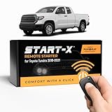 Start-X Remote Starter Kit for Toyota Tundra (2018-2021) | Key Blade Start Engine | Plug N Play | 2018 2019 2020 2021