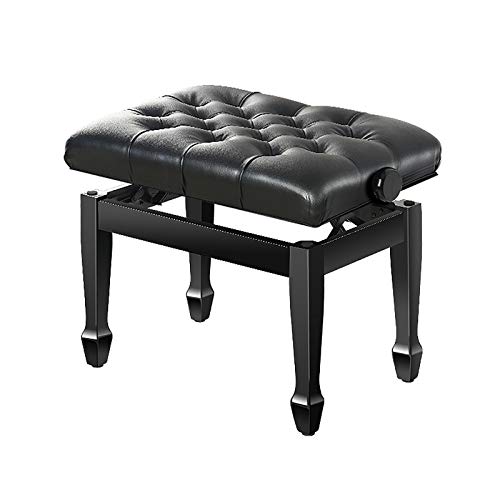 Tabouret de Piano, Tabouret de Coiffeuse, Banc de Piano réglable en Hauteur, Tabouret de Clavier en Cuir rembourré pour Une Personne, Construction en Bois Massif avec capacité de Charge jusqu’à - Les Beatles, Paul McCartney, John Lennon, RIngo Starr, George Harrison Tabouret de Piano, Tabouret de Coiffeuse, Banc de Piano réglable en Hauteur, Tabouret de Clavier en Cuir rembourré pour Une Personne, Construction en Bois Massif avec capacité de Charge jusqu'à