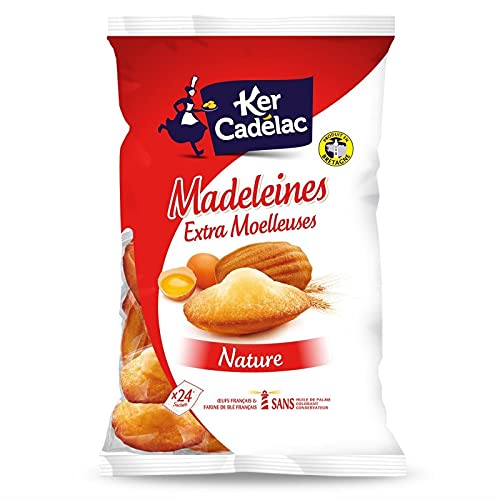 KER CADELAC - Madeleines Coquilles 600G - Lot De 4