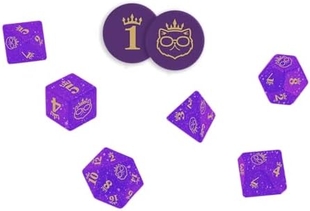 Renegade Game Studios Dungeon Crawler Carl Dice Set - Princess Donut image 2