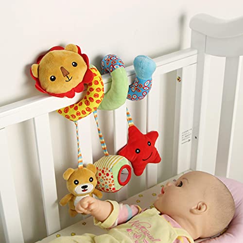 Pomrone Spiraal speelgoed baby mobiel twisty spiraal bed hangen speelgoed geschenken baby activiteit pedagogisch pluche… - Image 6