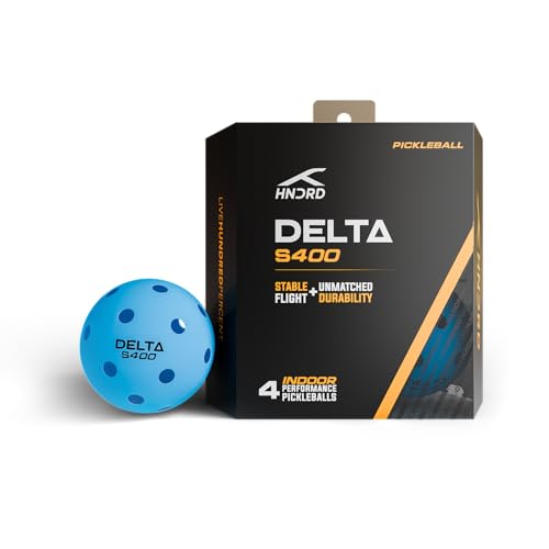 Image of Hundred Delta S400 Pickleball Balls | USA Pickleball Approved | 26 Hole Design | Tournament Ball