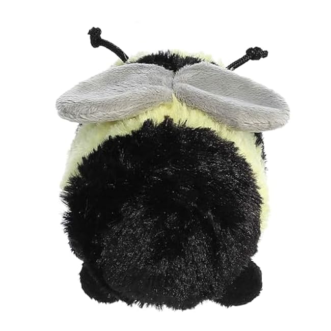 Aurora? Responsibly Made Eco Nation? Eco Softies? Bumblebee Stuffed Animal - Ideal for Playtime Adventures - Perfect for Birthdays or Just Because - Yellow 8 Inches