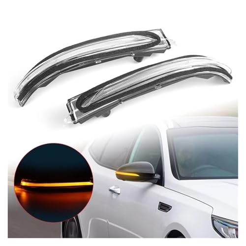 Luces de giro intermitente LED de espejo retrovisor para Kia Optima 2016 87613D4000 2