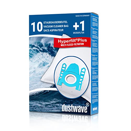 Dustwave® 10 Staubsaugerbeutel für Base BA 2000 / BA2000 - hocheffizient mit Hygieneverschluss - Made in Germany Cover