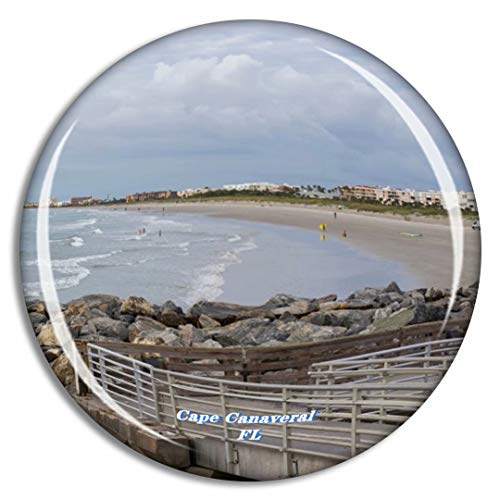 Crystal Fridge Magnets Cape Canaveral Jetty Park Florida USA Travel Souvenir Funny Sticker for Gift Home Decoration Office Whiteboard Crystal Fridge Magnets Cape Canaveral Jetty Park Florida USA Travel Souvenir Funny Sticker for Gift Home Decoration Office Whiteboard