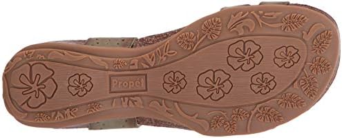 Propét Women's Farrah Sandal, Green, 9 2E US | Image 3