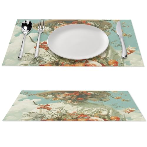 Sets de table antidérapants lavables pour protéger votre table des taches - 2
