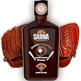 Sarna Baseball Glove Conditioner – 8 oz – Softens & Protects Catcher's Mitts – Fast-Absorbing, Premium Glove Balm – Ideal for Baseball & Softball Gloves, Break in & Maintenance