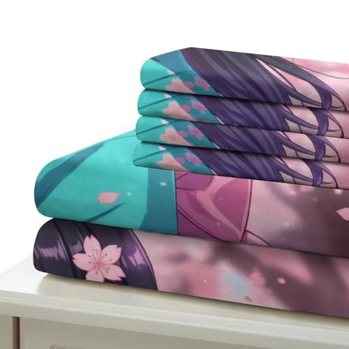Parure de lit imprimé en 3D en microfibre résistante
