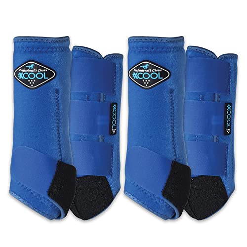 Image of Professional's Choice 2XCOOL Sports Medicine Horse Boots | Protective & Breathable Design for Ultimate Comfort & Durability in Active Horses | Value 4 Pack
