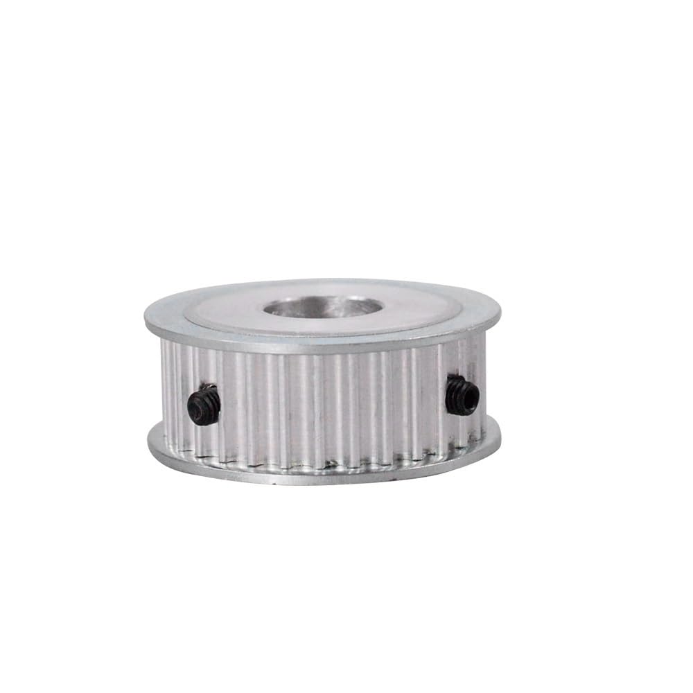 1 pz 5M Tipo 60T Puleggia dentata Lega di alluminio Alesaggio 12/14/15/19/20/22/25/28/30mm 60 denti Passo 5mm Larghezza 16mm sincrona HTD5M(Keyway38mm,1pc-Belt 15mm)
