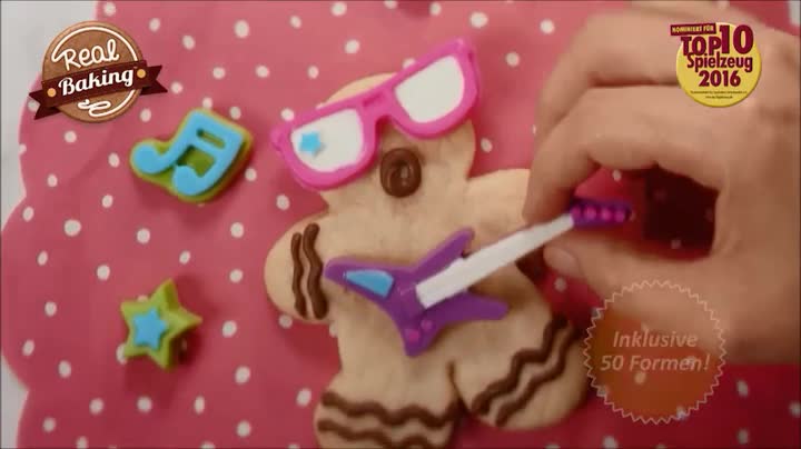 Real Baking 40626.4300, Küchenspielzeug Cookies, Backen, Backset – Bild 8