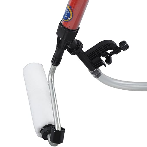 Automatic Suction Paint Roller, Self Priming Paint Roller Brush with Wool Roller Brush, Even Painting Detachable Paint Edger Tool for Painting Interior Walls and Ceilings - Image 9