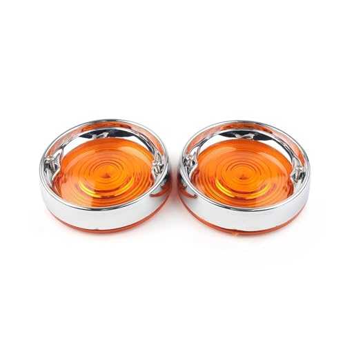 Clignotant de moto chromé pour Harley Davidson Touring look custom élégant