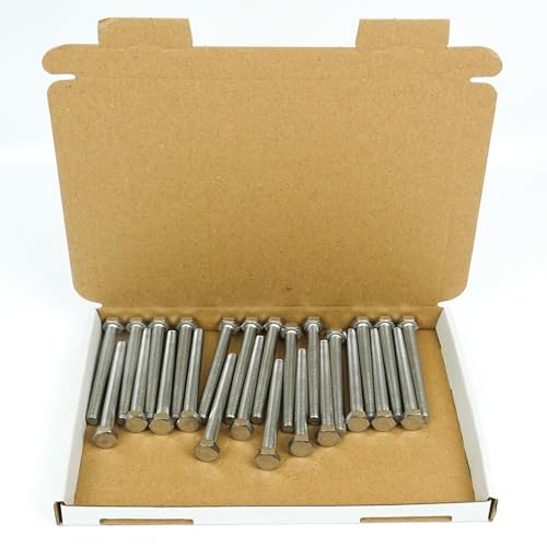 DAUMLINK Sechskantschraube DIN 933 Edelstahl V2A (25 Stück)