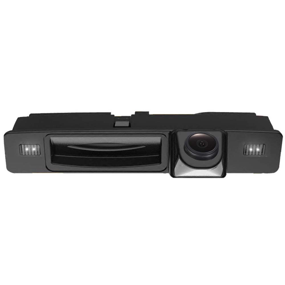 HD CCD IP68 maniglia per bagagliaio telecamera posteriore telecamera a colori visione notturna sistema di impermeabile resistente agli urti per F o r d Escort Focus CTCC Ecoboost 2015 2016 2017