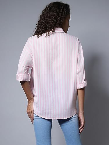 Image of HIGH Star Women's Cotton Boxy Fit HSWSHW23508 S2 Shirts