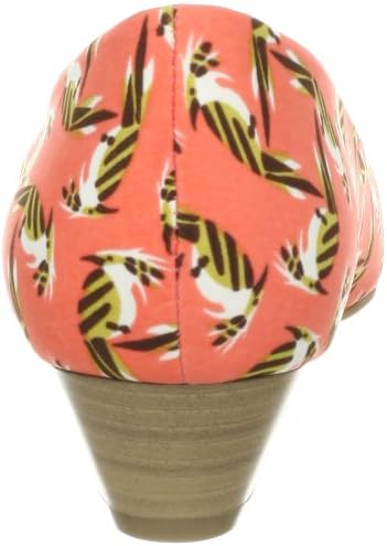 CL by Chinese Laundry Women's Home Run Peep Toe Pump, Coral Parrots, 7.5 M US | Image 2