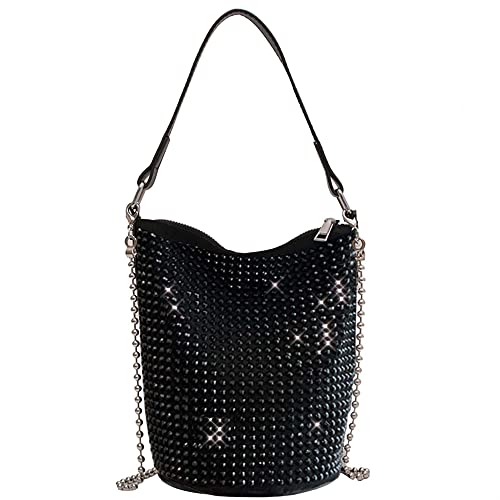 Bolso Hobo Brillante Bydenwely para Mujer
