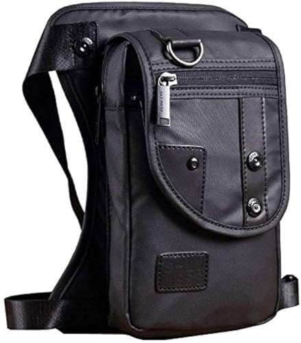 Hebetag Oxford Hiking Waist Pack Motorcycle Drop Leg Bag for Men Women Bike Riding Cycling Tactical...