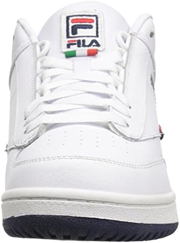 Fila Men's T-1 MID Fashion Sneaker, White Navy Red, 10 M US | Image 1