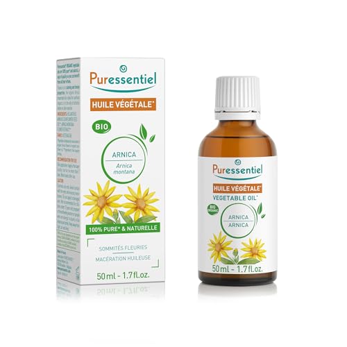 Puressentiel - Huile Végétale Arnica - Bio - 100 pourcent pure et naturelle - 50 ml