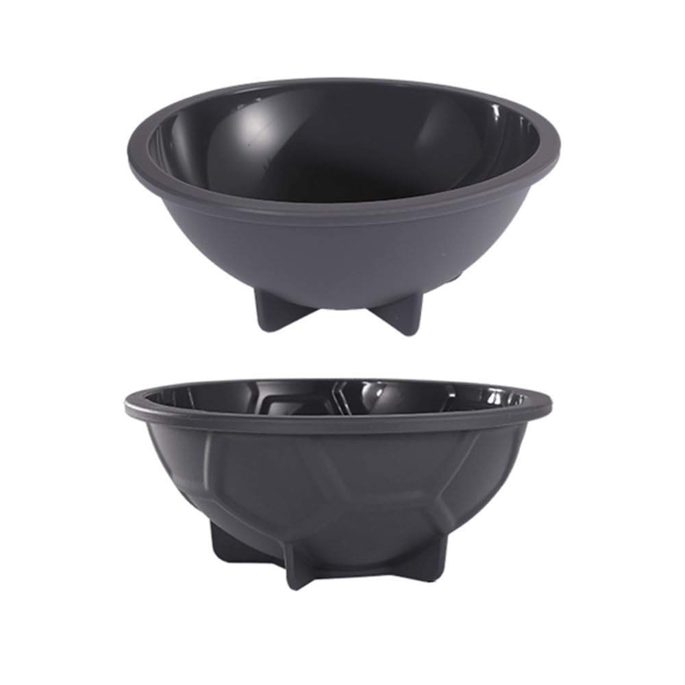 Molde de silicona para tartas, molde flexible antiadherente de media bola para hornear, fiestas de cumpleaños, postres temáticos de fútbol, pudín y dulces, paquete de 2