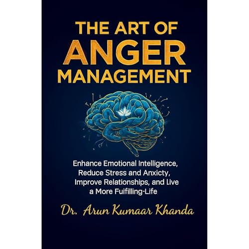 The Art Of Anger Management Audiolibro Por Arun Kumaar Khanda arte de portada