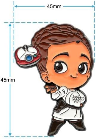 Miniatura 2 de Star Wars Princesa Leia Chibi - Pin esmaltado