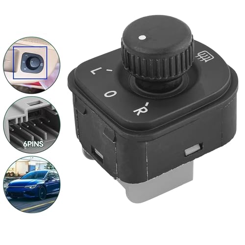 Commande rétroviseur haut de gamme 1K0959565H pour Passat et Jetta - 6