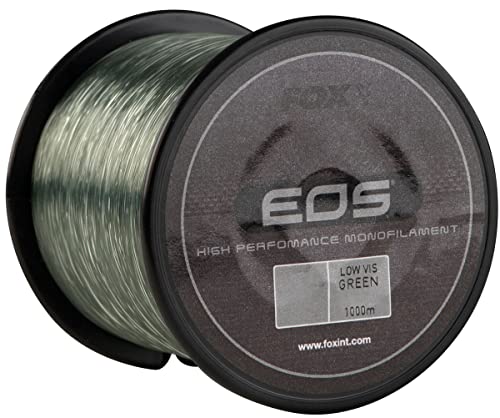 FOX EOS Carp Mono Schnur - 1000m monofile Karpfenschnur, Angelschnur zum Karpfenangeln, Monoschnur, Durchmesser…