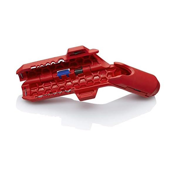KNIPEX 00 21 41 LE Werkzeugkoffer "BIG Twin-Move" mit integrierten Rollen und Teleskopbügel leer & ErgoStrip (135 mm) 16 95 01 SB (Produkt auf SB-Karte/im Blister) – Bild 7
