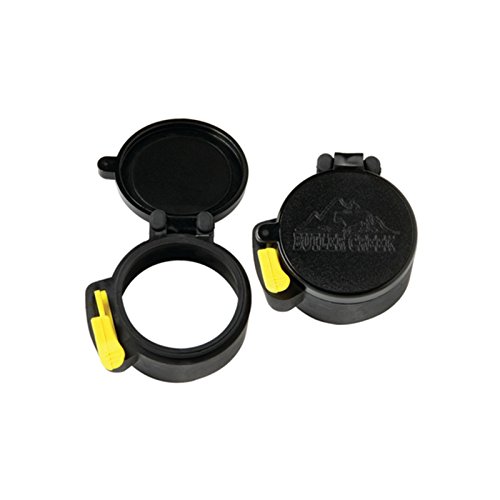 Butler Creek 10-11 Eyepiece Multiflex Flip-Open Scope Cover , Black