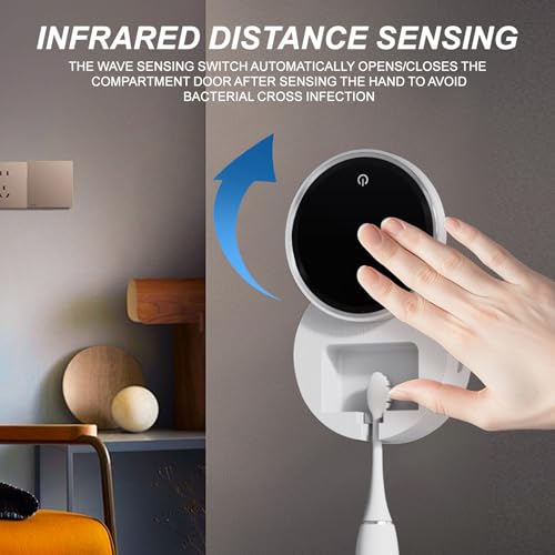 Stérilisateur brosse à dents UV intelligent avec séchage intégré