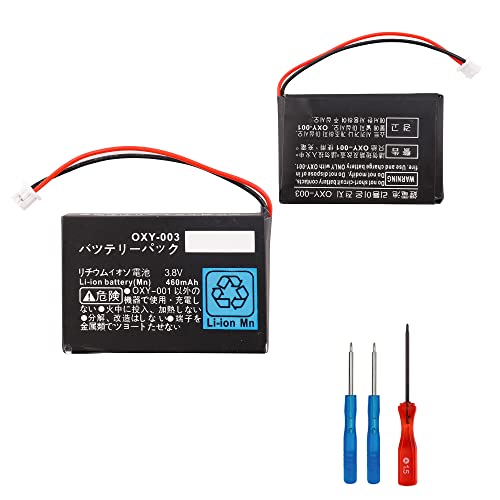 E-yiiviil Batterie de rechange OXY-003 OXY-001, compatible avec Nintendo Game Boy Micro GPNT-02 avec outils