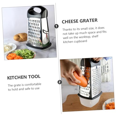 Rallador manual para vegetales de acero inoxidable PRETYZOOM miniatura 6