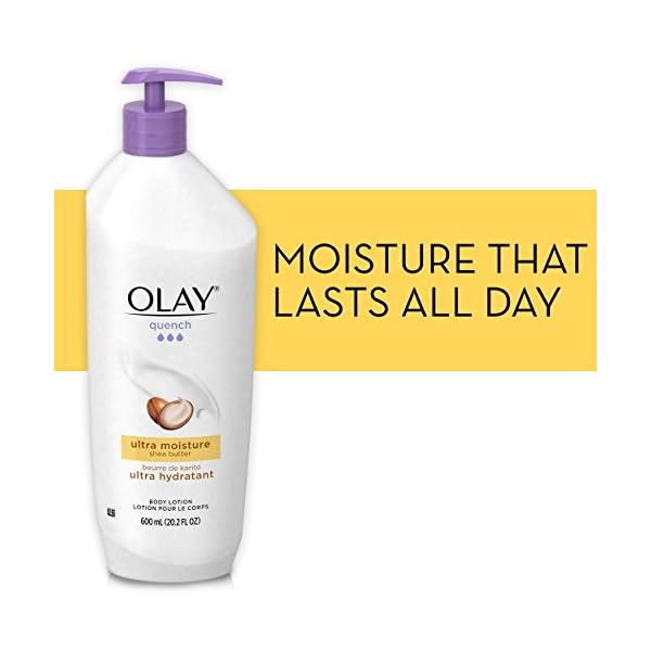 Olay-Quench-Body-Lotion-Ultra-Moisture-with-Shea-Butter-and-Vitamins-E-and-B3-202-oz-Pack-of-2 Olay Quench Body Lotion Ultra Moisture with Shea Butter and Vitamins E and B3, 20.2 fl. oz (Pack of 2)