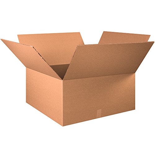 Image of Tape Logic TLHD303016DW Double Wall Boxes, 30 inch x 30 inch x 16 inch, Kraft (Pack of 5)