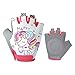 CeFoney Gants de Cyclisme Mitten, Gants de Sport Respirants Absorbant Les Chocs de Dinosaure de Dessin animé Mignon pour garçons Filles Skateboard Roller Skating Vélo