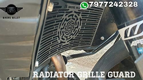 Bikers Billet KTM Adventure Radiator Grille Guard V1.0(Mild Steel) (BLACK)