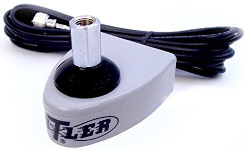 Hustler TLM - Trunk Lip Mount 3/8 x 24 T w/ 15' Coax/PL-259