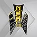 WSNM Protection réservoir pour BMW R1250GS 2020-2021 R 1250GS R1250 GS R 1250 GS Autocollants Moto Réservoir Carburant 3D Autocollant en Caoutchouc Autocollants De Protection (Color : Black Yellow B)