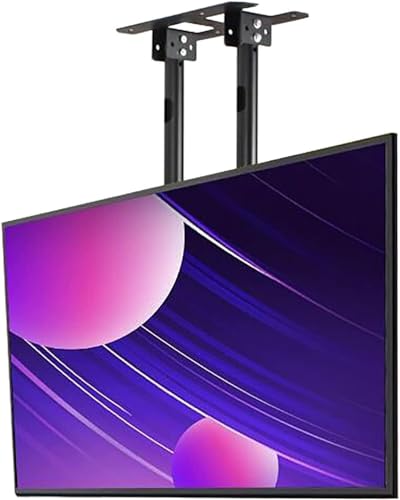 Support TV plafond inclinable pour corriger les reflets des écrans - 2