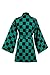 Fengstore Kamado Tanjirou Cloak Kimetsu no Yaiba Kamado Tanjirou Kimono Robe Halloween Cosplay Costume