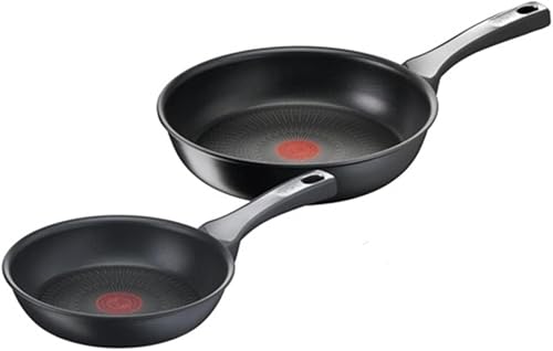 Tefal G2599002 Unlimited on Set x 2 bandejas, 7.9-10.2 in, acero 1810